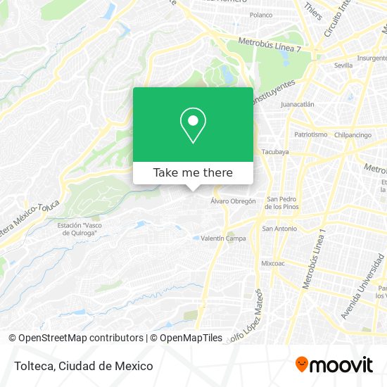 Tolteca map