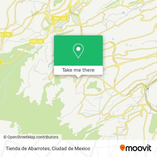 Tienda de Abarrotes map