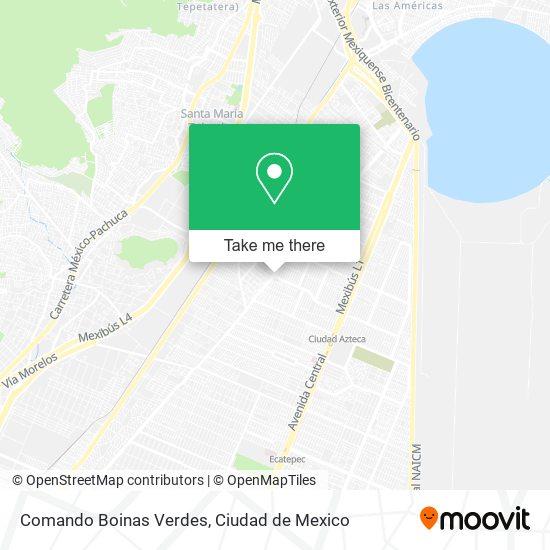 Comando Boinas Verdes map