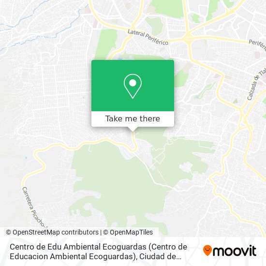 Centro de Edu Ambiental Ecoguardas map