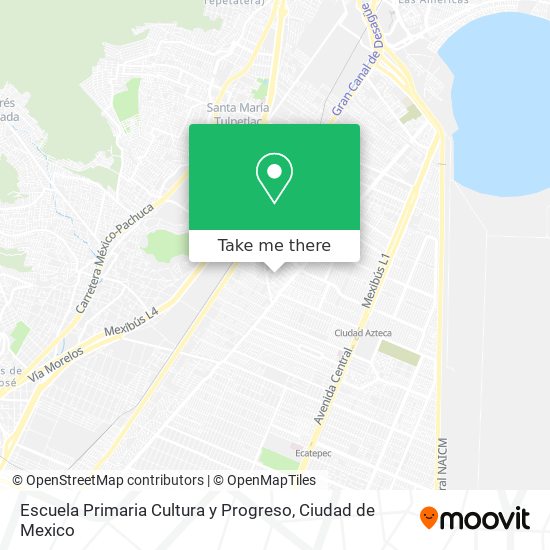 Escuela Primaria Cultura y Progreso map