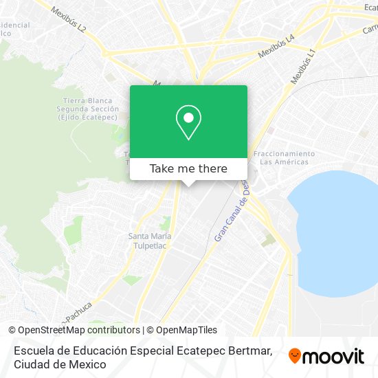 Escuela de Educación Especial Ecatepec Bertmar map