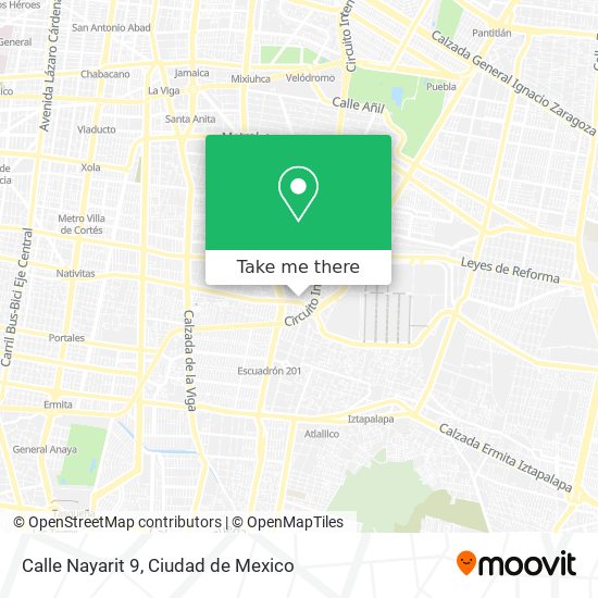 Calle Nayarit 9 map