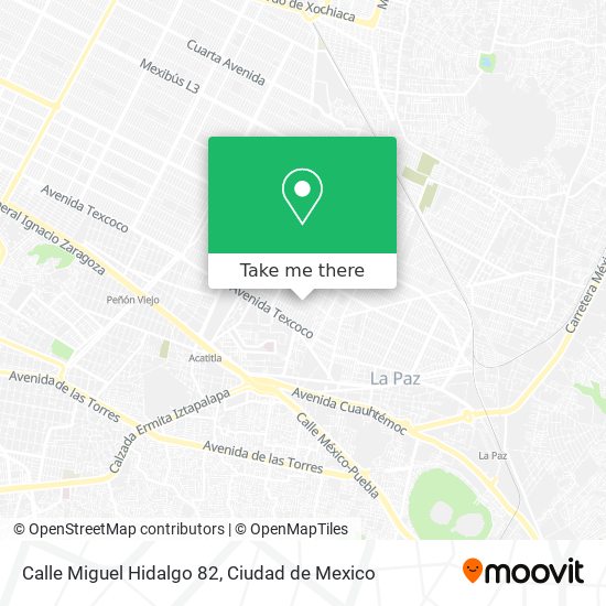 Calle Miguel Hidalgo 82 map