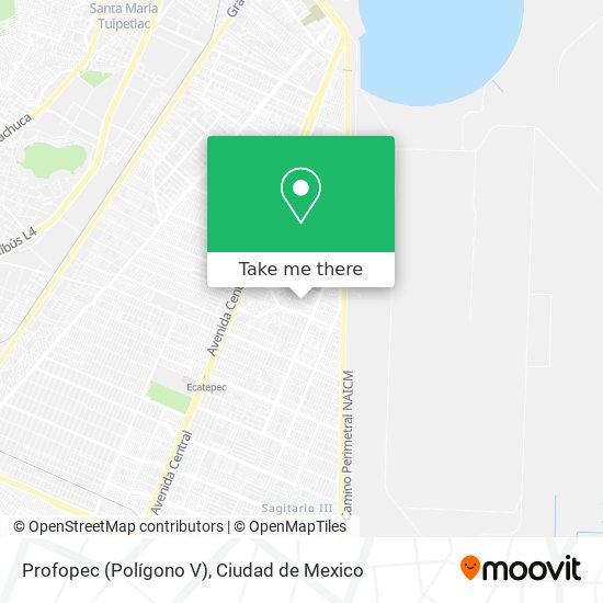 Profopec (Polígono V) map