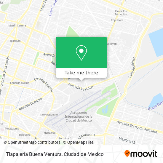 Tlapaleria Buena Ventura map