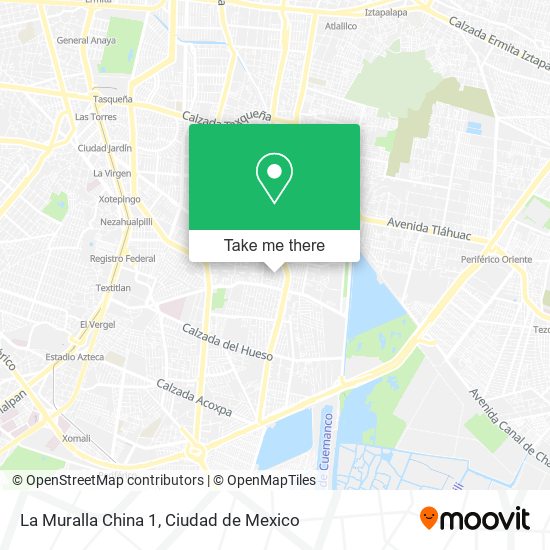 La Muralla China 1 map