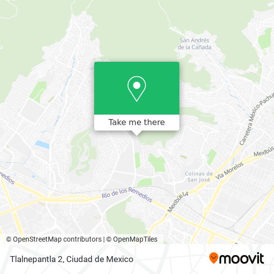 Tlalnepantla 2 map