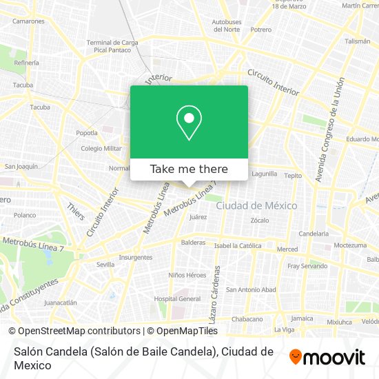 Salón Candela (Salón de Baile Candela) map