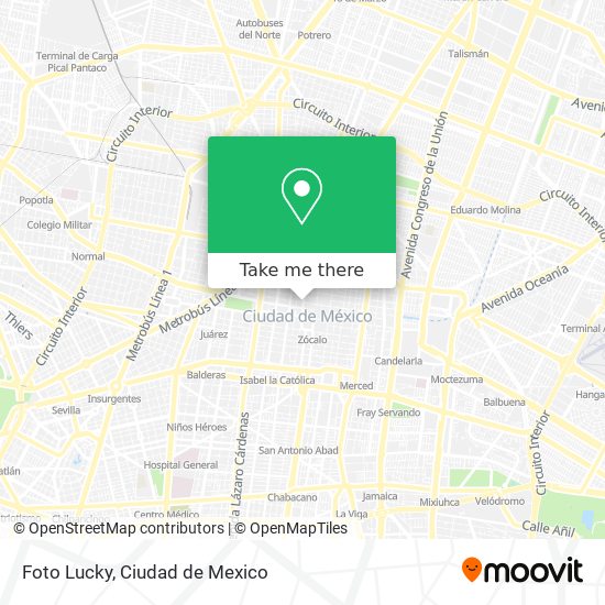 Mapa de Foto Lucky