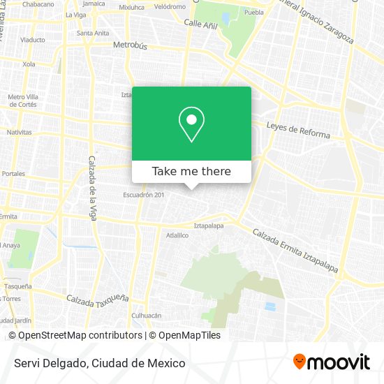 Mapa de Servi Delgado