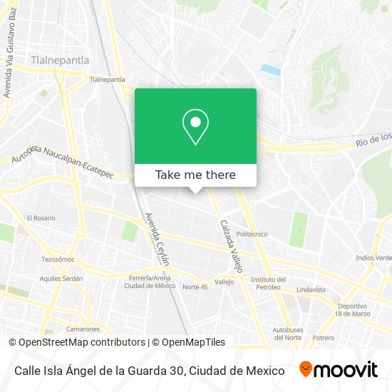 Mapa de Calle Isla Ángel de la Guarda 30