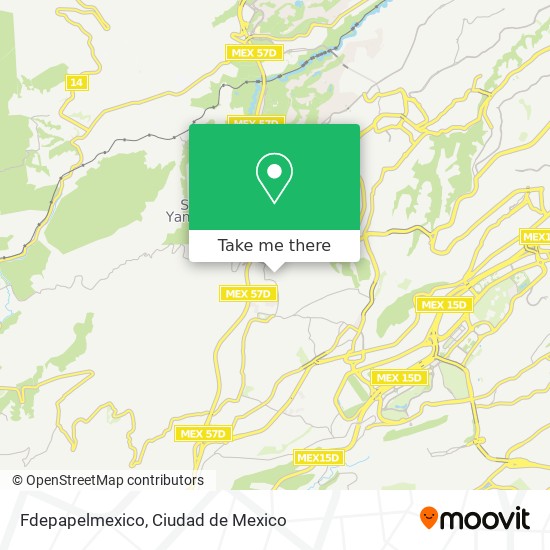 Fdepapelmexico map