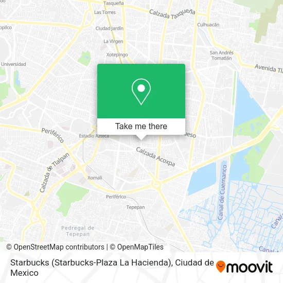Starbucks (Starbucks-Plaza La Hacienda) map