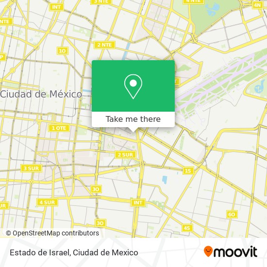 Estado de Israel map