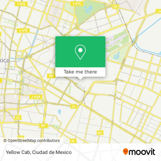 Mapa de Yellow Cab