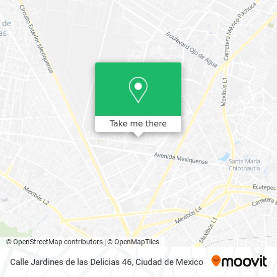 Calle Jardines de las Delicias 46 map