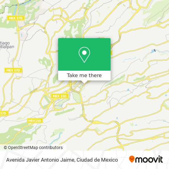 Mapa de Avenida Javier Antonio Jaime