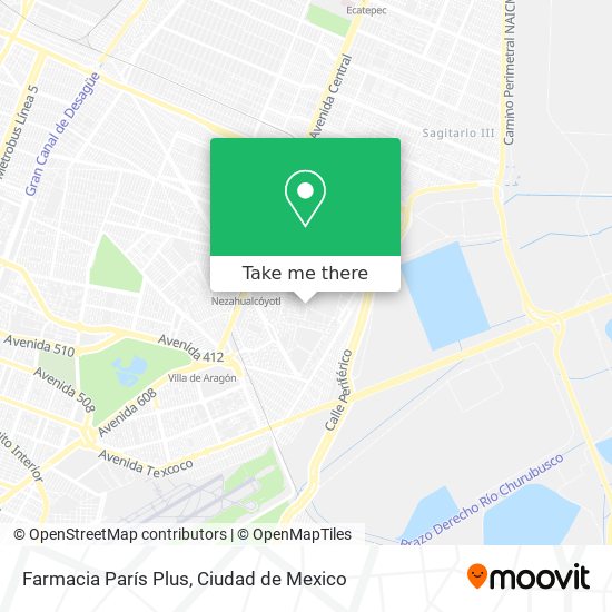 Farmacia París Plus map