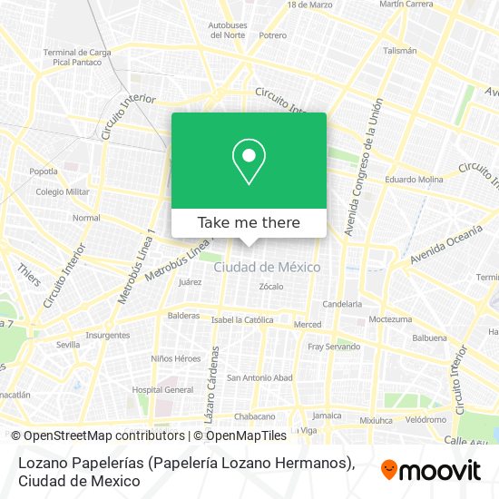 Lozano Papelerías (Papelería Lozano Hermanos) map