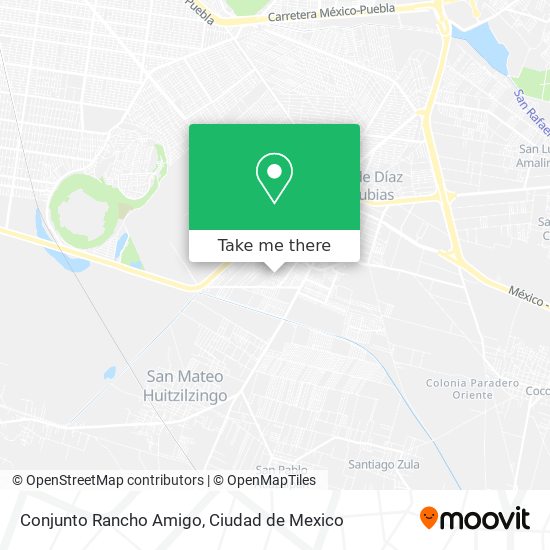 Mapa de Conjunto Rancho Amigo