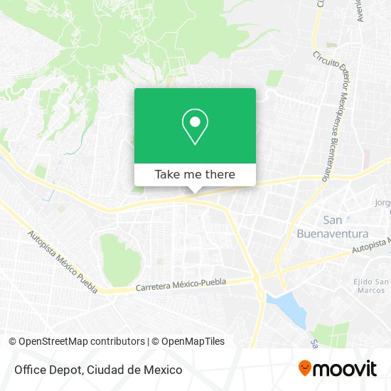How to get to Office Depot in La Paz by Bus?