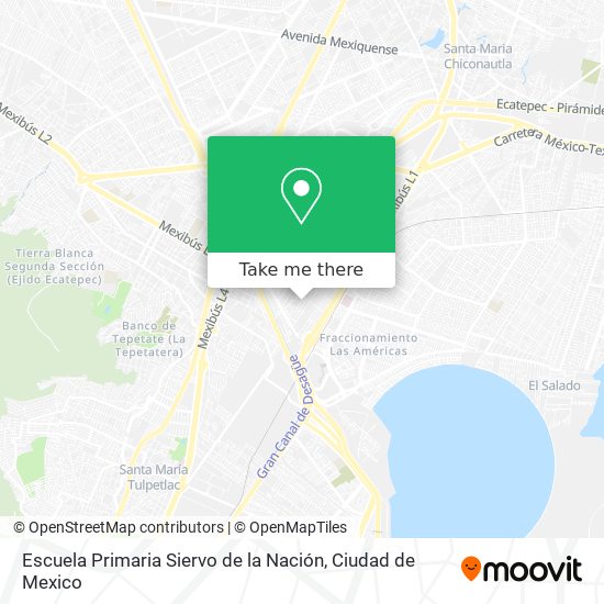 Escuela Primaria Siervo de la Nación map