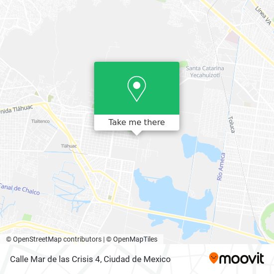 Calle Mar de las Crisis 4 map