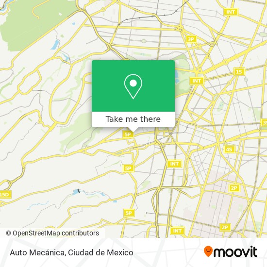 Auto Mecánica map