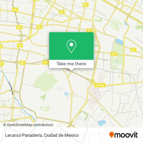 Lecaroz-Panadería map