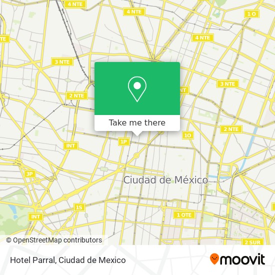 Mapa de Hotel Parral