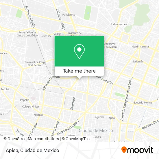 Apisa map
