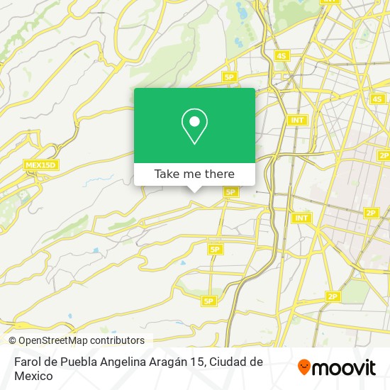 Mapa de Farol de Puebla Angelina Aragán 15