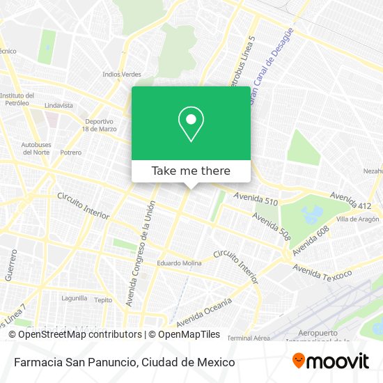 Farmacia San Panuncio map