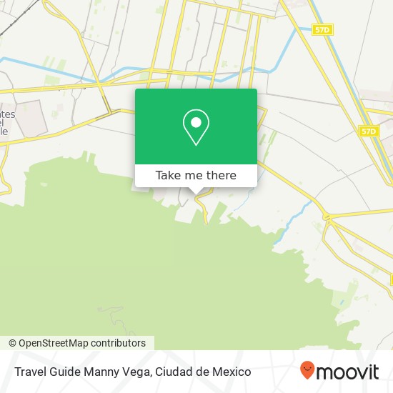 Travel Guide Manny Vega map