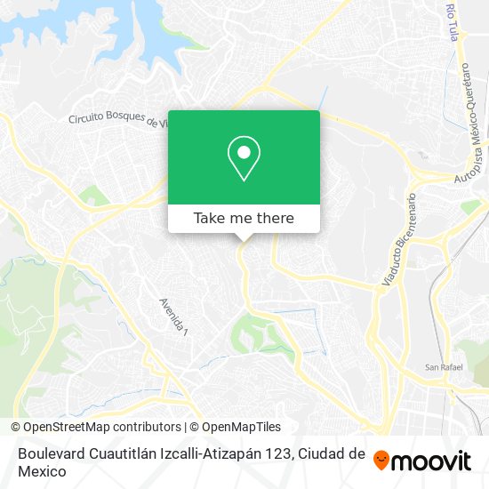 Boulevard Cuautitlán Izcalli-Atizapán 123 map