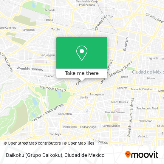 Mapa de Daikoku (Grupo Daikoku)