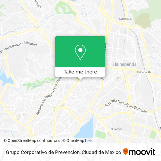 Grupo Corporativo de Prevencion map