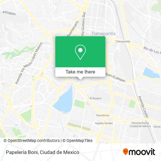 Papeleria Boni map