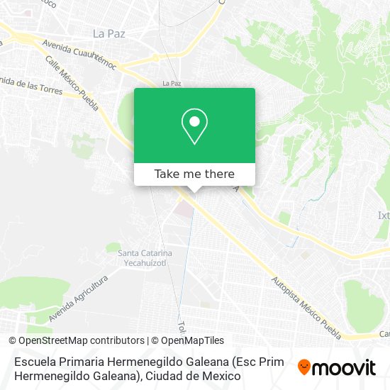 Escuela Primaria Hermenegildo Galeana (Esc Prim Hermenegildo Galeana) map