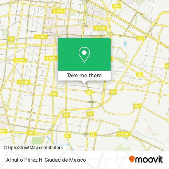 Mapa de Arnulfo Pérez H