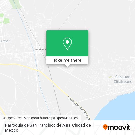 Parroquia de San Francisco de Asís map