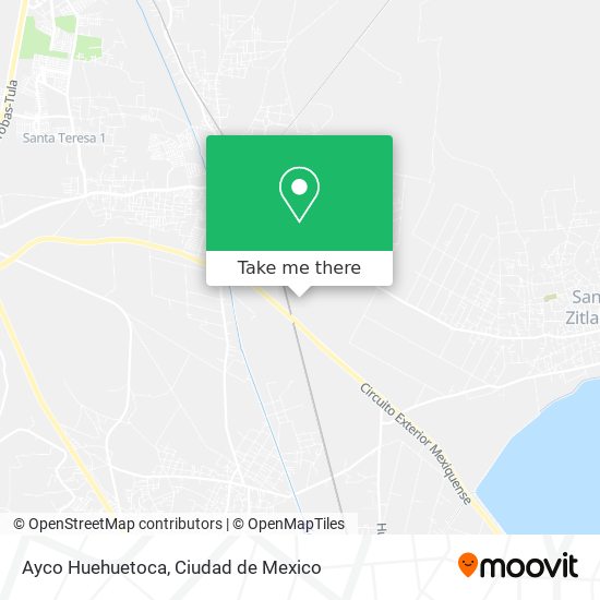 Ayco Huehuetoca map