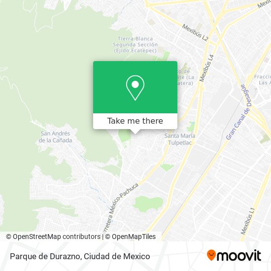 Parque de Durazno map