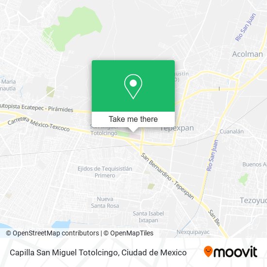 Capilla San Miguel Totolcingo map
