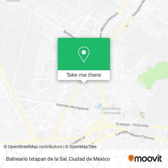 Balneario Ixtapan de la Sal map