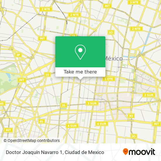 Doctor Joaquín Navarro 1 map