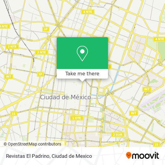 Revistas El Padrino map