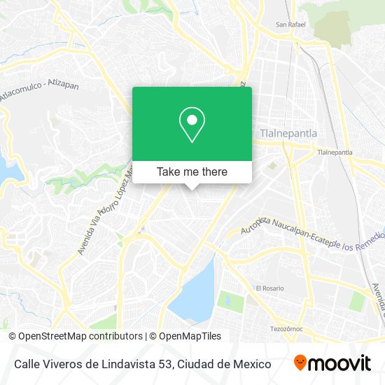 Calle Viveros de Lindavista 53 map