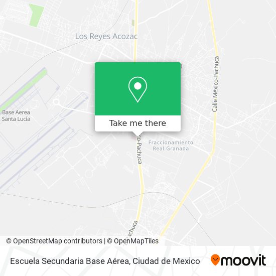 Escuela Secundaria Base Aérea map